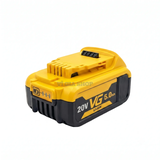 Pin Thay Thế 18V - 20V Max 5Ah Dòng Xả Cao 50A Chân Ray Trượt (Tương Thích Hệ Máy D-Series)