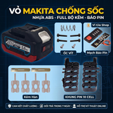 Vỏ Pin Chân Phổ Thông M21 Chống Sốc 2 Hàng 10 Cell 18650 Full Phụ Kiện