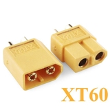 Cặp Giắc Cắm Nguồn XT30 / XT60 Chịu Tải Cao Mạ Vàng Chống Cháy (Đực + Cái)