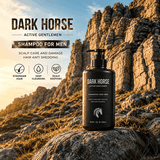 Dầu gội nam cao cấp Dark Horse Active Gentlemen Refreshing and Clear Hair Anti Dandfrruff