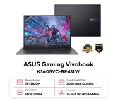 Laptop Asus Gaming Vivobook K3605VC-RP431W (i5-13420H | 16GB | 512GB | 16 inch WUXGA | RTX 3050 4GB | W11)
