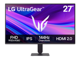 Màn hình 27 Gaming LG UltraGear 27G411A-B (27 inch | FHD (1920 x 1080) | IPS | Tần số quét 120Hz (O/C 144Hz) / 1ms MBR | Đen)