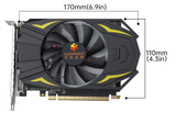 Card màn hình 4Gb Huananzhi (GeForce GT 1030 | HDMI +DVI) NK