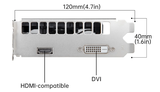 Card màn hình 4Gb Huananzhi (GeForce GT 1030 | HDMI +DVI) NK
