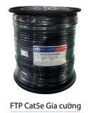 Dây mạng Cat5E Taesung FTP Outdoor 8 lõi 0.45CU gia cường Full VAT