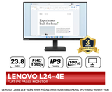 Màn hình 24 Lenovo L24-4e 68C2KAC1VN (23.8 inch | IPS | FHD | 100Hz | 4ms )