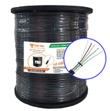 Dây cáp mạng Cat3 4 lõi đồng Việt Hàn C32602-CL (26AWG) có cường lực, có dầu, bọc bạc