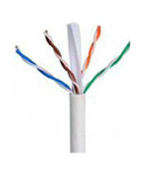 Dây mạng Cat6 UTP Hikvision DS-1LN6-UE-W (trắng, xanh)