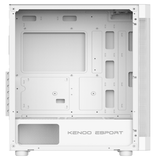 Vỏ cây máy tính (Case PC) KENOO ESPORT AF100 - 3F (Mầu Trắng)