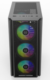 Vỏ cây máy tính (Case PC) KENOO ESPORT M300 -3F - Màu Đen