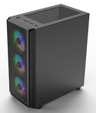 Vỏ cây máy tính (Case PC) KENOO ESPORT M300 -3F - Màu Đen