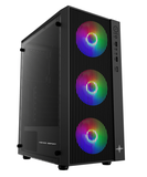 Vỏ cây máy tính (Case PC) KENOO ESPORT AF13 - 3F - Màu Đen