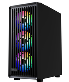 Vỏ cây máy tính (Case PC) KENOO ESPORT AF301 - 3F - Màu Đen
