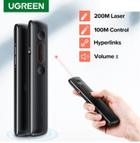 Bút trình chiếu Laser không dây chính hãng Ugreen 50654 cao cấp (Led đỏ, chiếu xa 200M)