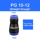 Đầu nối hơi thẳng 10-12 – Bịch 50 cái