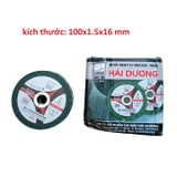 Đá cắt kim loại Hải Dương 100x1.5x16 80m/s – 50 viên/hộp