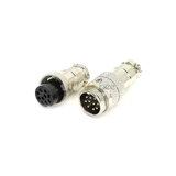 Jack GX16-10P nối dài (đực + cái)