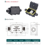 Hộp nối điện chống nước IP68 E-Weichat EW-M2068S-2T – 2 ngả
