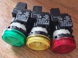 Đèn báo IDEC YW1P-1EQM3 Ø22mm 230/240V AC/DC