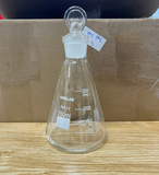 Bình tam giác cổ mài có nút 250ml