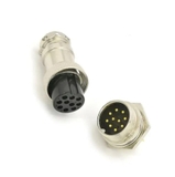 Jack GX16-10P nối dài (đực + cái)