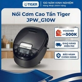 Nồi cơm điện cao tần Tiger 1 Lít JPW-G10W - Lòng nồi men gốm - Hàng chính hãng