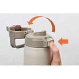 Bình giữ nhiệt lưỡng tính Tiger MED_A050 nắp bật 1 chạm, bình nước đế chống va đập
