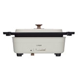 Bếp nướng điện đa năng Tiger CRL-A30W  kèm 3 khay nấu lớp phủ chống dính bền bỉ