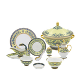Bộ đồ ăn 6 người Âu-Á + thố 82 sản phẩm - Hoàng Cung - Hoàng Liên