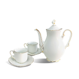 Bộ trà 1.2L - Tiệp (Royal) - Viền Chỉ Vàng