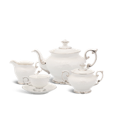 Bộ trà 1.3 L - Đài Các - Chỉ Bạch Kim