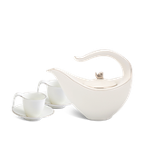 Bộ trà 0.45 L - Anh Vũ - Chỉ Bạch Kim