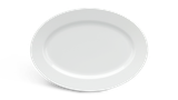 Dĩa oval 28cm - Jasmine - Trắng
