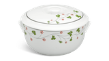 Thố 18 cm + nắp - Jasmine - Hoa May Mắn