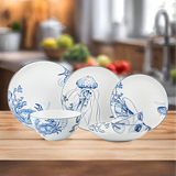 Bộ đồ ăn 09 sản phẩm - Timeless IFP - Đại Dương
