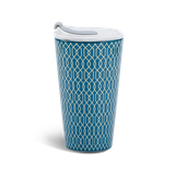 Ly sứ dưỡng sinh 0.48 L (K1) + nắp Dưỡng sinh Indigo (LTA)