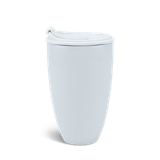 Ly sứ dưỡng sinh 0.48 L (K3) + nắp ống hút - Dưỡng Sinh - Trắng