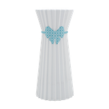Bình hoa Thanh Tú 30 cm - Nơ Xanh Dương