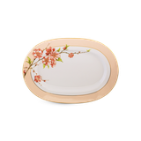 Dĩa Oval 32 cm - Camellia - Hoa Đào