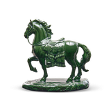 Tượng Bảo Mã 20 cm - Tượng - Lưu Ly Xanh