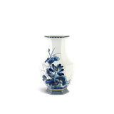 Bình hoa Lộc Phát 28 cm - Sen Vàng Nền Trắng