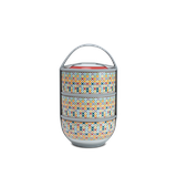 Hộp dưỡng sinh 3 tầng 12.5 cm - Mosaic