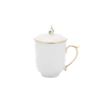 Ca trà 0.30 L - Mẫu Đơn - Chỉ Vàng