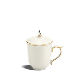 Ca trà 0.30 L + nắp - Mẫu đơn IFP - Chỉ Vàng