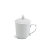 Ca trà 0.30 L - Mẫu Đơn - Trắng
