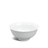 Chén cơm 11.5 cm - Mẫu Đơn - Trắng