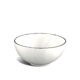 Chén cơm 12 cm - Ngọc Biển - Chỉ Bạch Kim