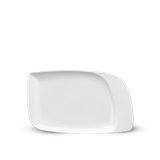 Dĩa chữ nhật 1 vành 27.5 x 16.5 cm - Harmony Lys - Trắng Ngà