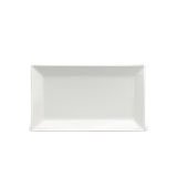 Dĩa chữ nhật lá 30 x 17 cm - Misc Assortment Lys - Trắng Ngà