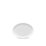Dĩa elip 21cm - Camellia - Trắng